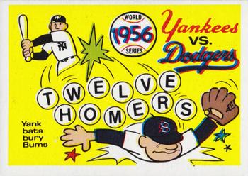 1970 Fleer World Series 053      1956 Yankees/Dodgers